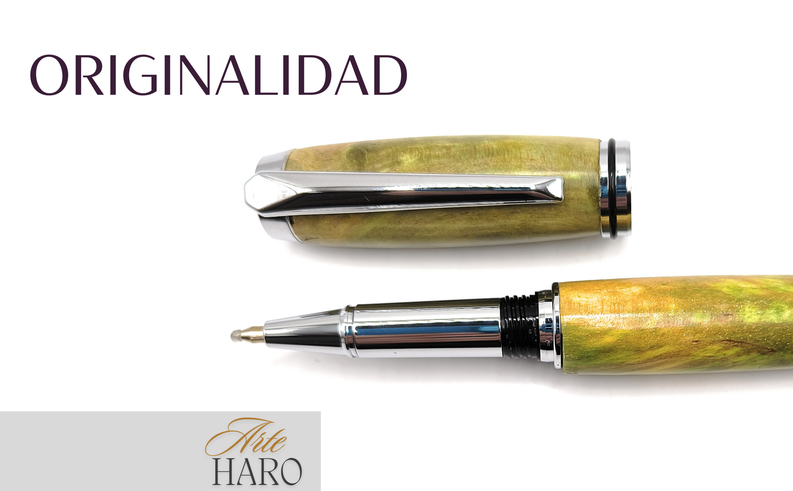 Roller Ralban en madera de Abedul teñido - 2